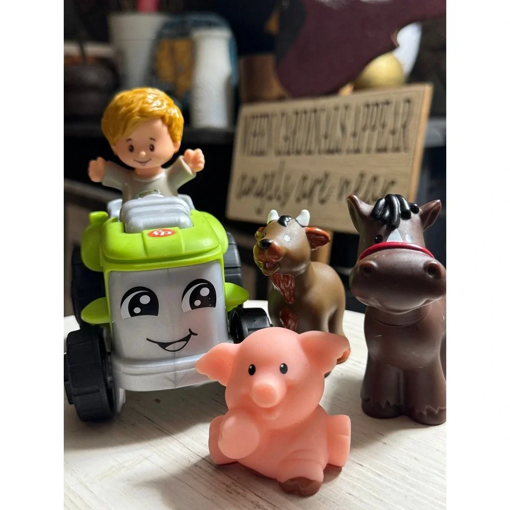 Fisher Price/Little People 5 Pc Farm Set